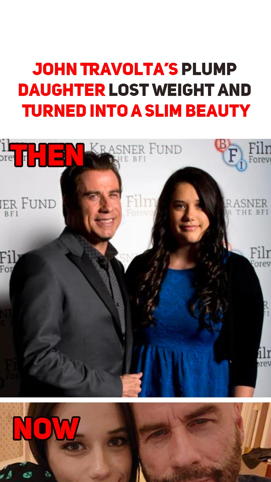 John Travolta’s Plump Daughter Lost Weight And Turned Into A Slim Beauty: The Beauty Is Following Her Dad In His Footsteps!