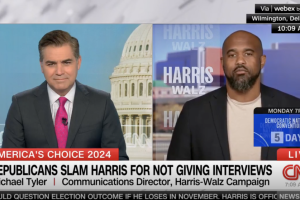 WATCH: CNN’s Jim Acosta Calls Out Harris Avoiding The Press, “Would It Kill You Guys To Have A Press Conference?”