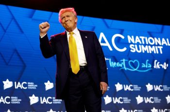 Trump bemoans lack of support from Jewish voters and blames ‘Democrat curse’