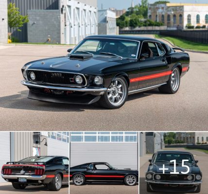 Supercharged Coyote-Powered 1969 Ford Mustang Mach 1